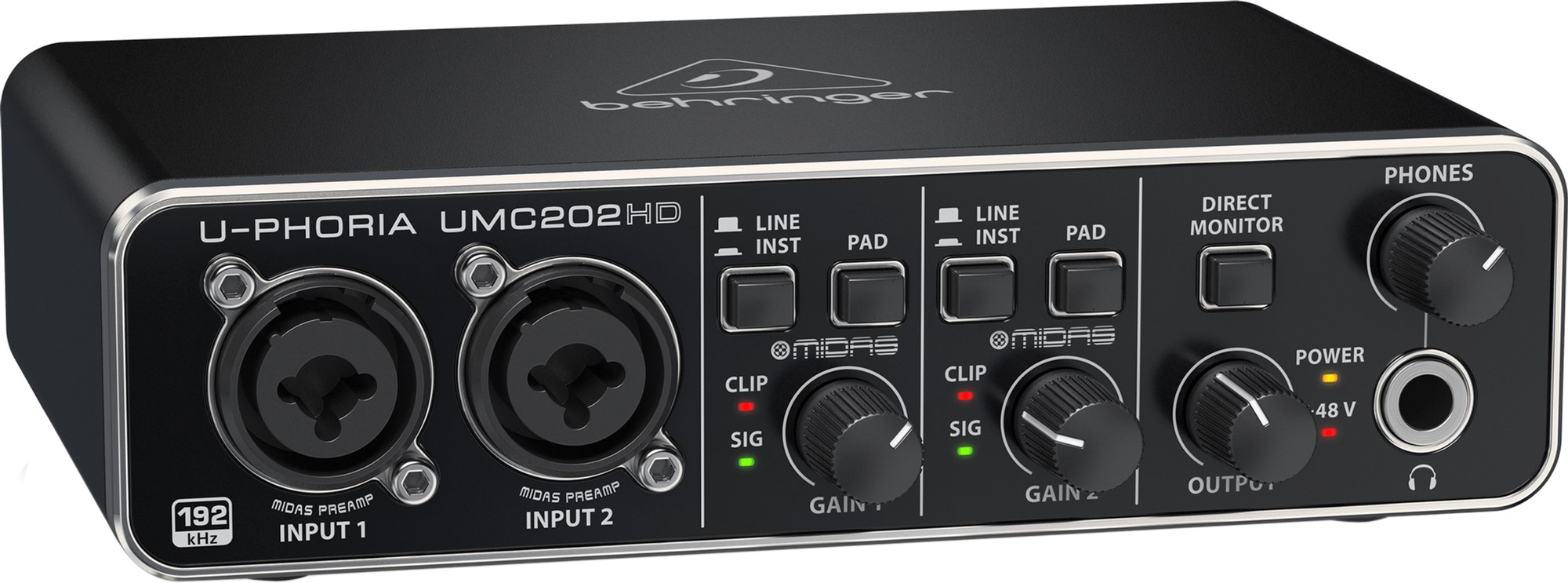 

Аудиоинтерфейс Behringer UMC202HD (BE-0794)