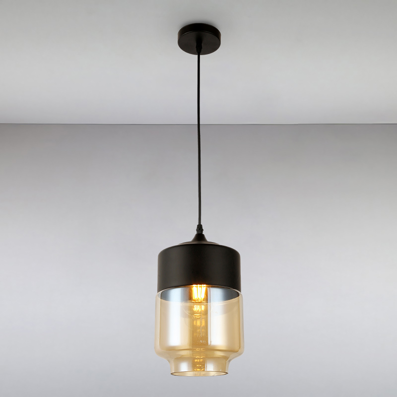 

Люстра подвесная Light House LS-14831-1 BR коричневая