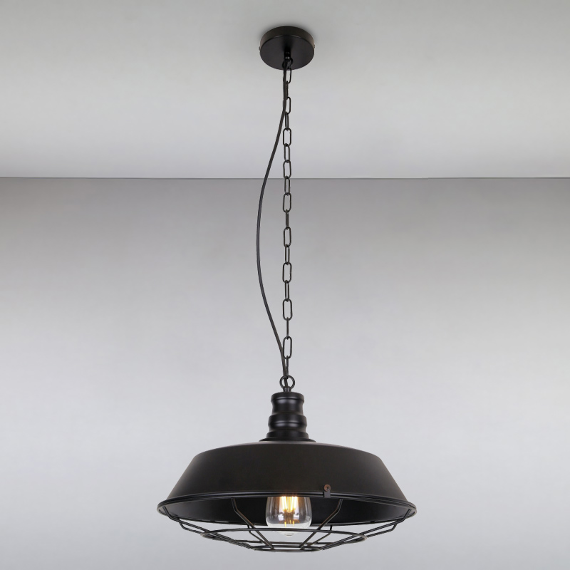 

Люстра подвесная Light House LS-14882-1 BK (360) черная