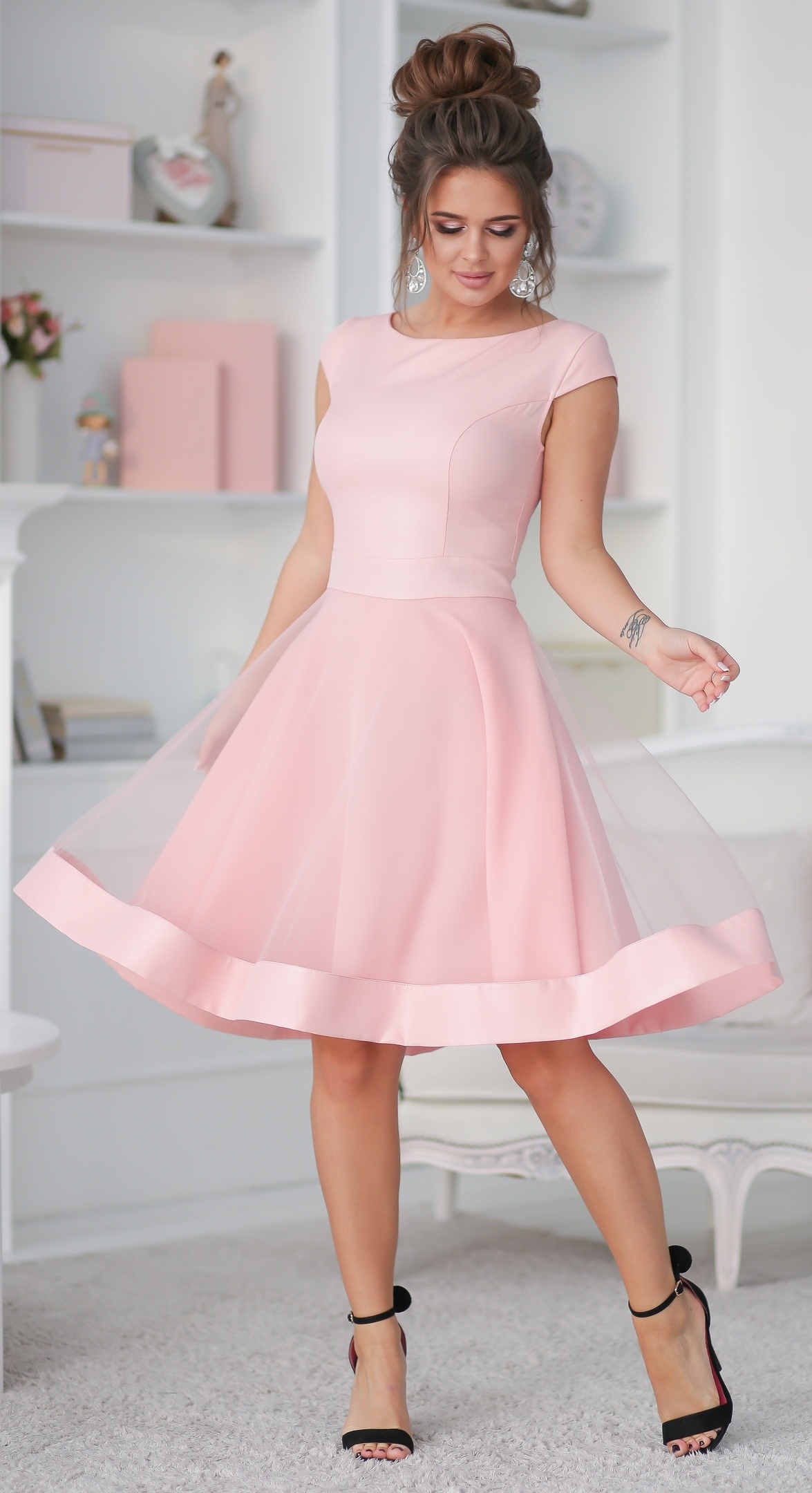 

Платье New Fashion 301 40 Пудра