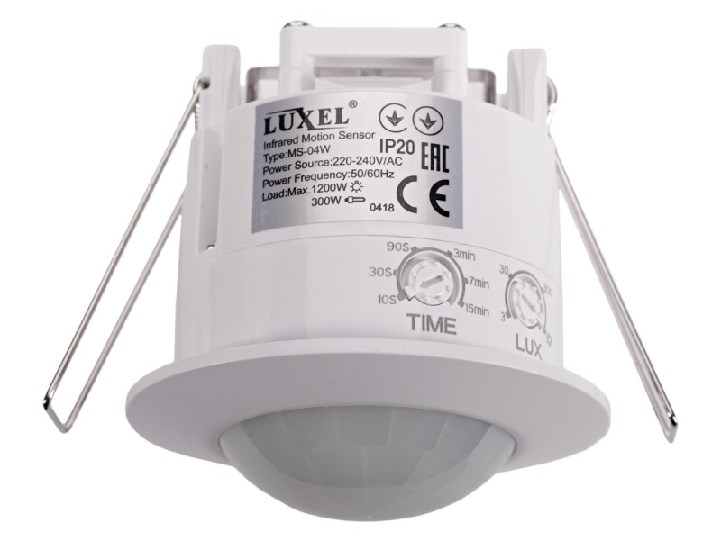 

Датчик движения Luxel 0,5W IP20 (MS-04W)