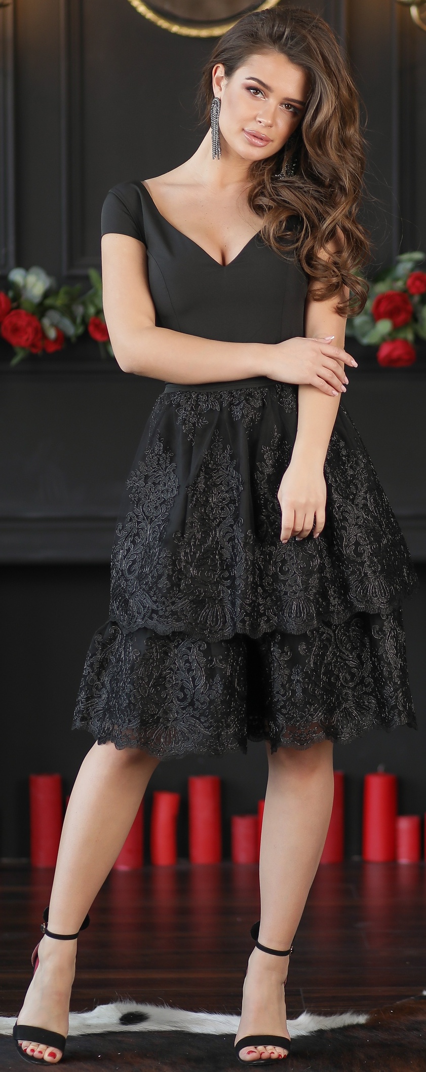 

Платье New Fashion 330 48 Черное