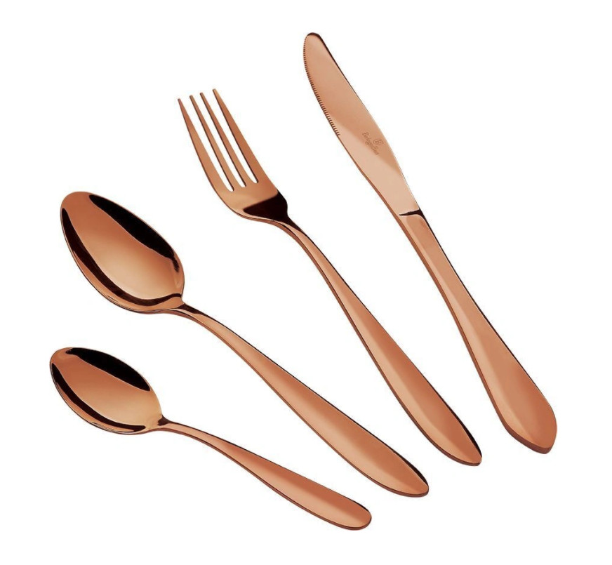 

Столовий набір 24 пр. Berlinger Haus Rosegold