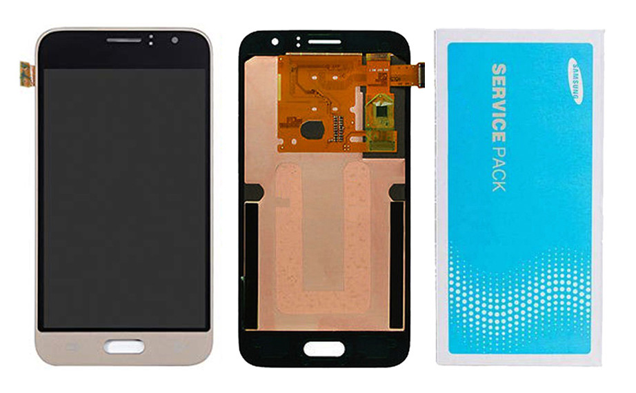

Дисплейный модуль (экран) для Samsung J120 J1 2016 Золотой Оригинал 100% SERVICE PACK GH97-18224B