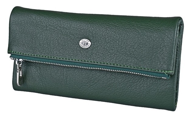 

Женский кожаный кошелек ST 269 Green