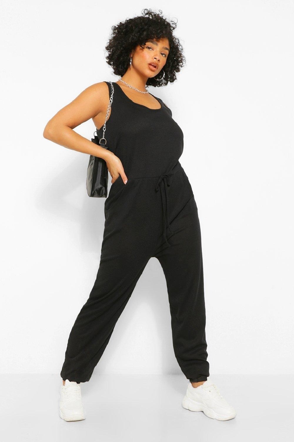 

Комбинезон Boohoo 44 Черный 9856200001290