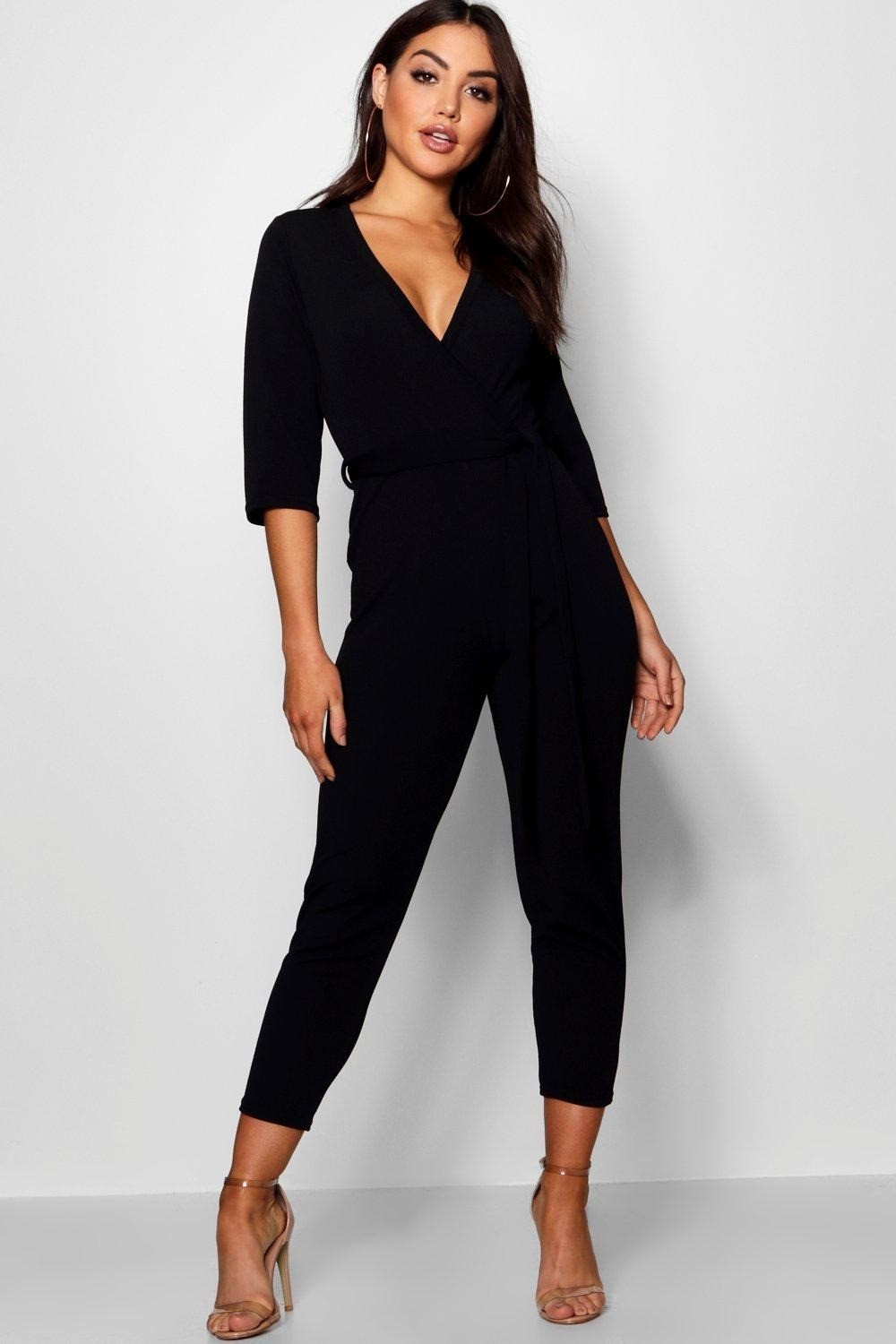 

Комбинезон Boohoo  Черный 9856200001202, Комбинезон Boohoo 44 Черный 9856200001202