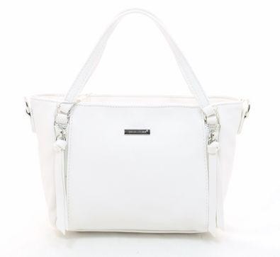 

Женская сумка из искусственной кожи David Jones 5751-2 белая