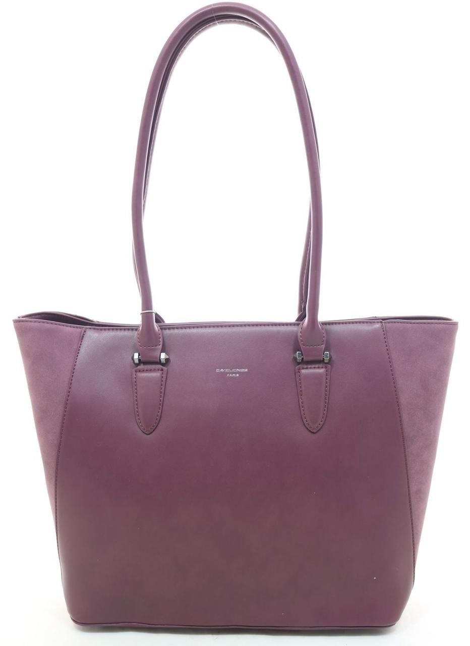 

Сумка женская из экокожи David Jones CM3974 фиолетовая