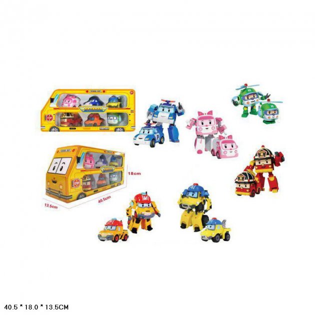 

Трансформер 6 героев в наборе A-Toys 868-9