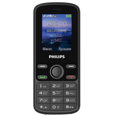 

Мобильный телефон Philips Xenium E111 Black