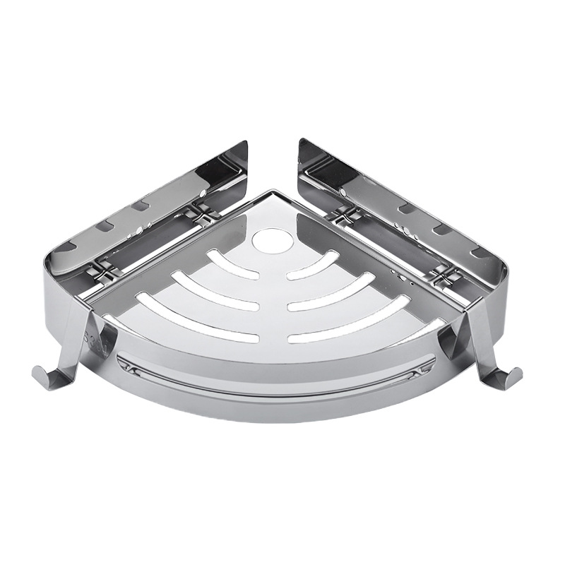 

Угловая полка для ванной из нержавейки SD-24-Corner 304-Steel (Эконом)