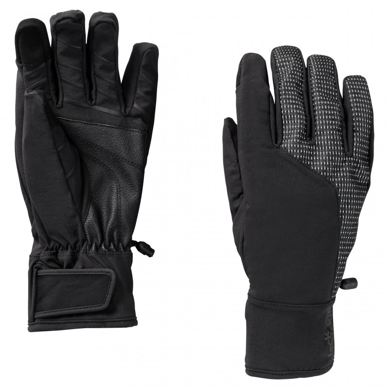 

Перчатки NIGHT HAWK GLOVES Jack Wolfskin 1910071-6000 XL Черный