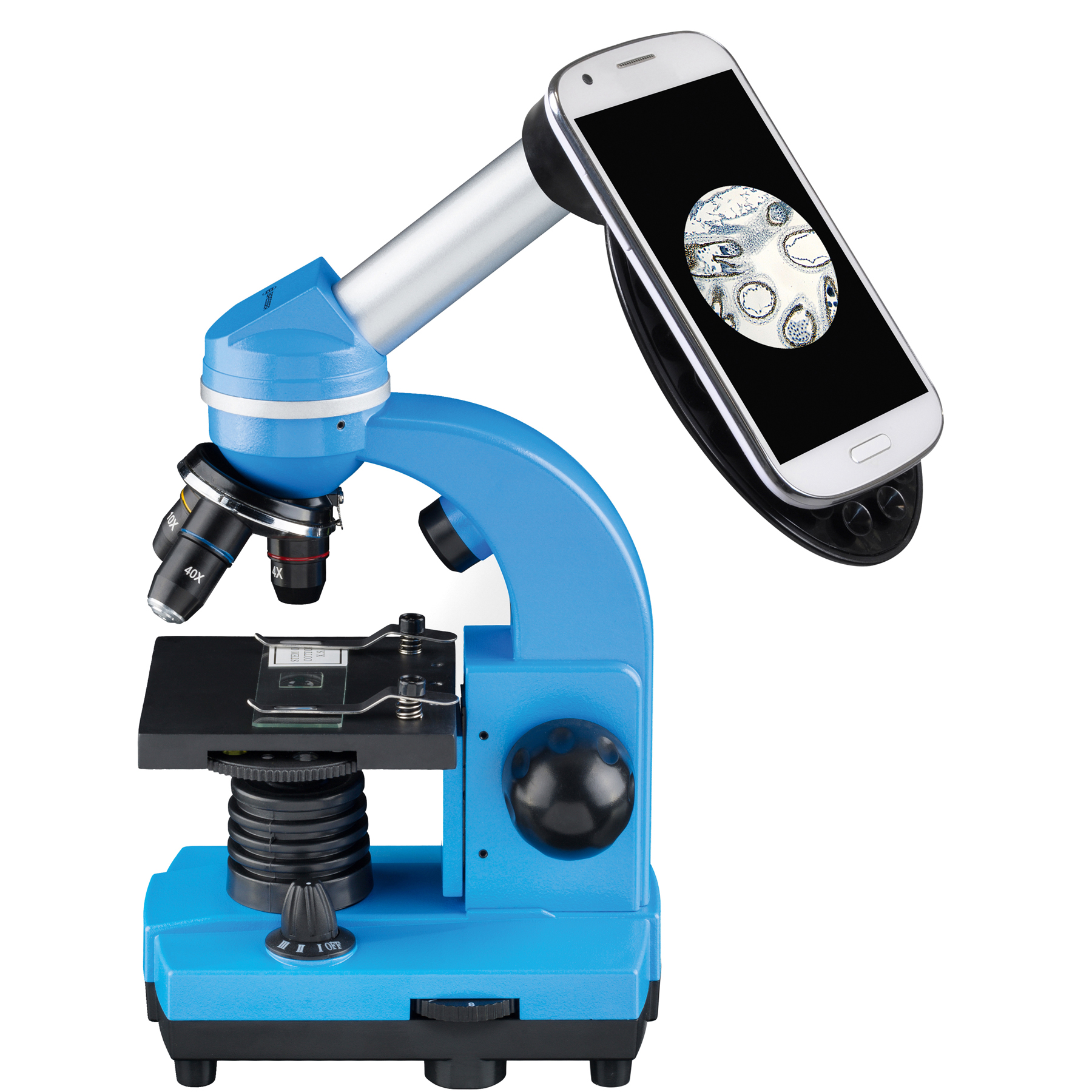

Микроскоп Bresser Biolux SEL 40x-1600x Blue + смартфон-адаптер (8855600WXH000)