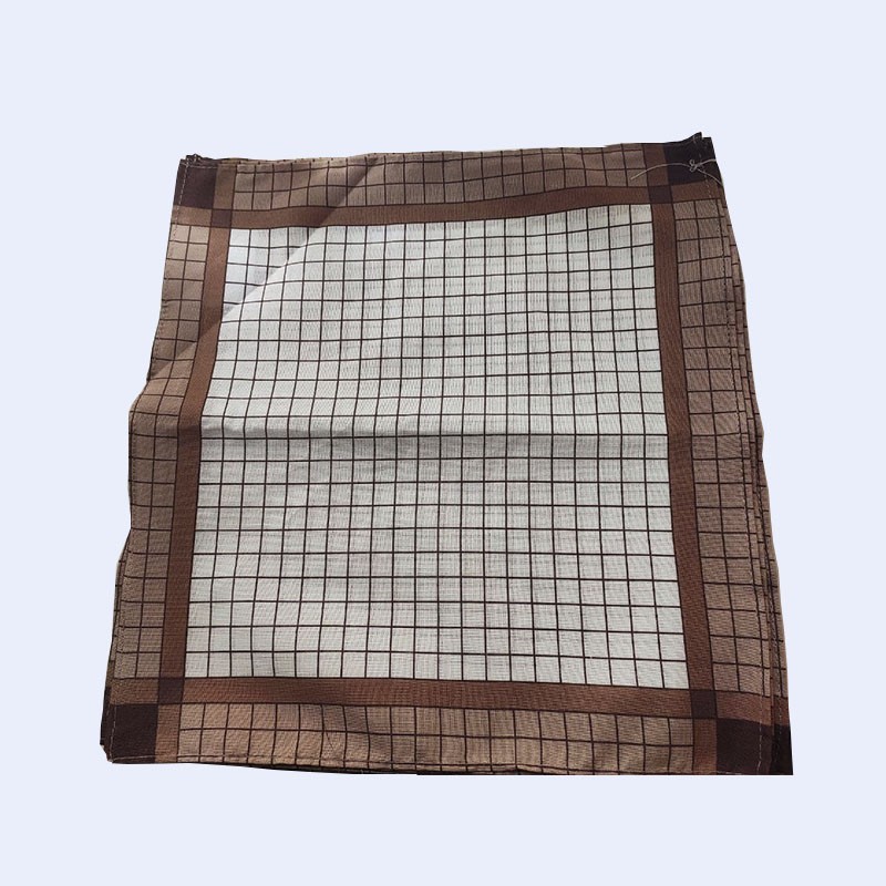

Мужской носовой платок 37×37 Ярослав коричневый (8302)