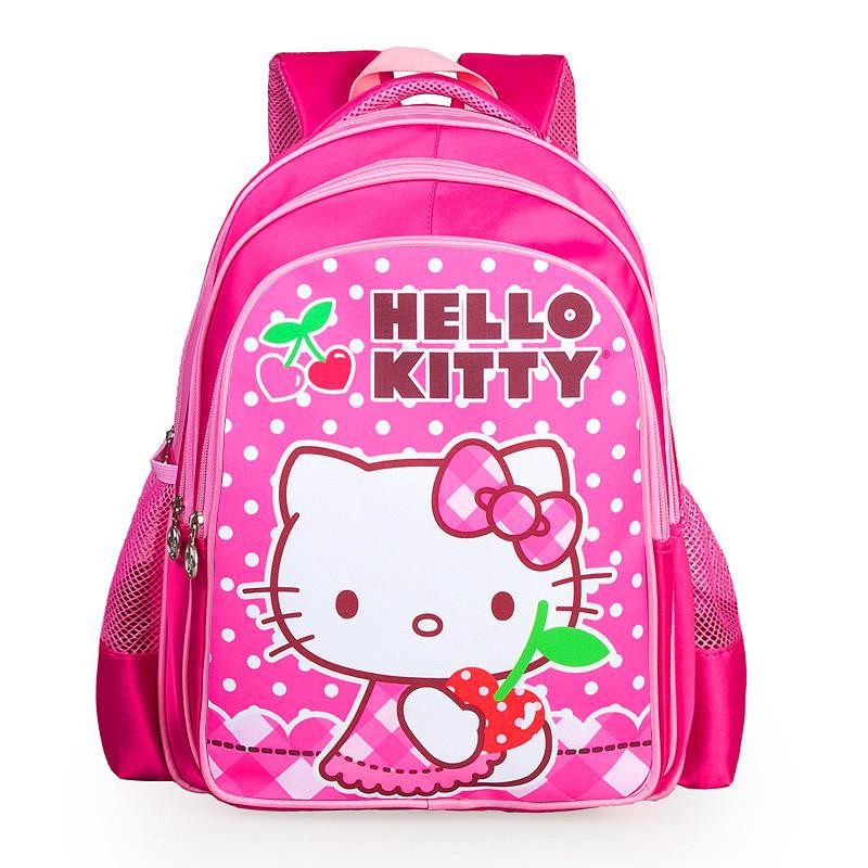 

Школьный рюкзак Hello Kitty ранец для первоклассницы розовый ортопедический 40*30*20 см