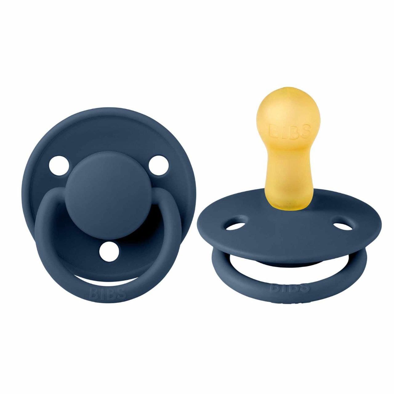 

Пустушка BIBS De Lux Latex Steel Blue Блакитна сталь - 6-18 міс.