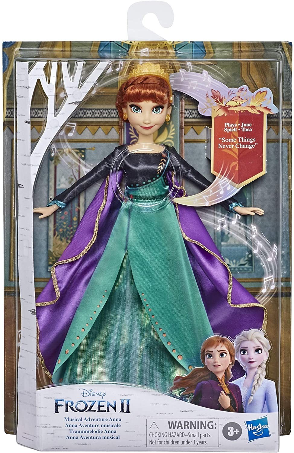 

Кукла Холодное сердце поющая Анна Disney Frozen Musical Adventure Anna Singing E8881 Hasbro