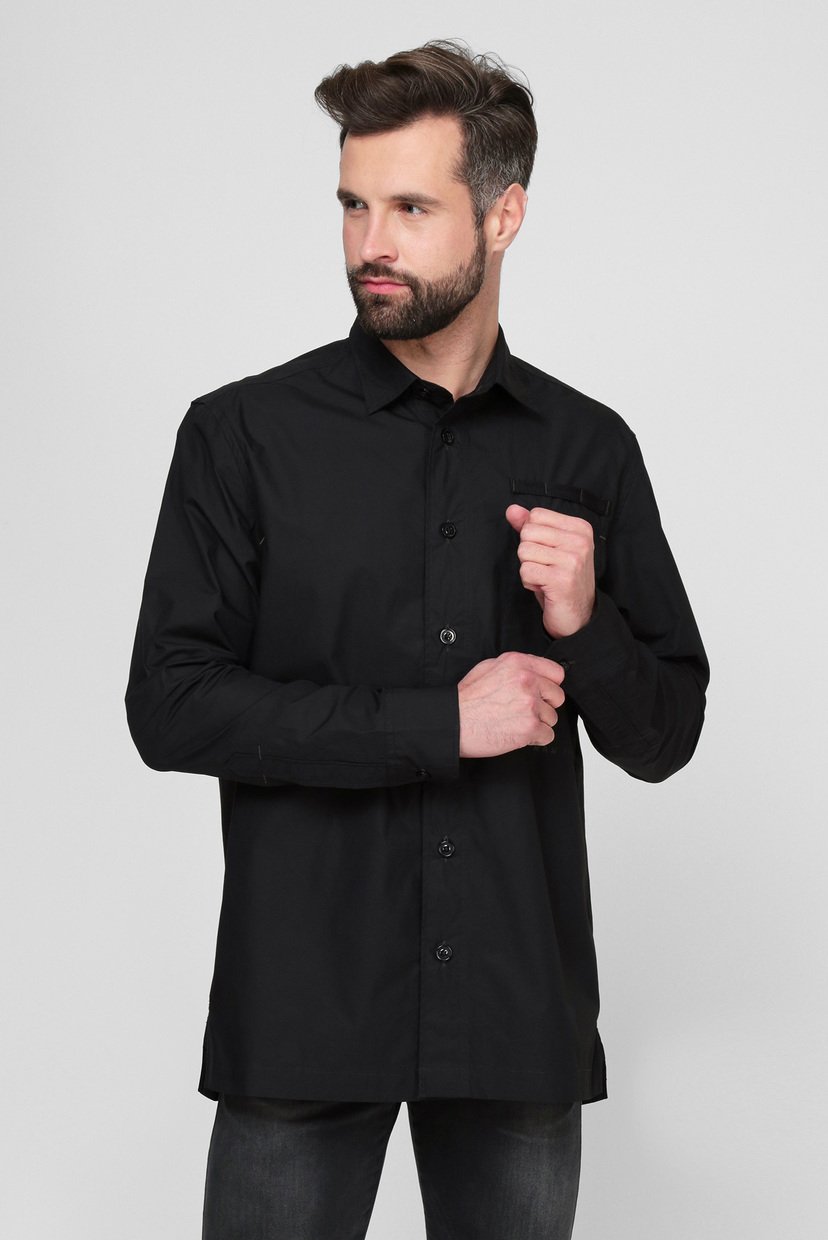 

Мужская черная рубашка G-Star RAW  D20545,A790, Мужская черная рубашка G-Star RAW M D20545,A790