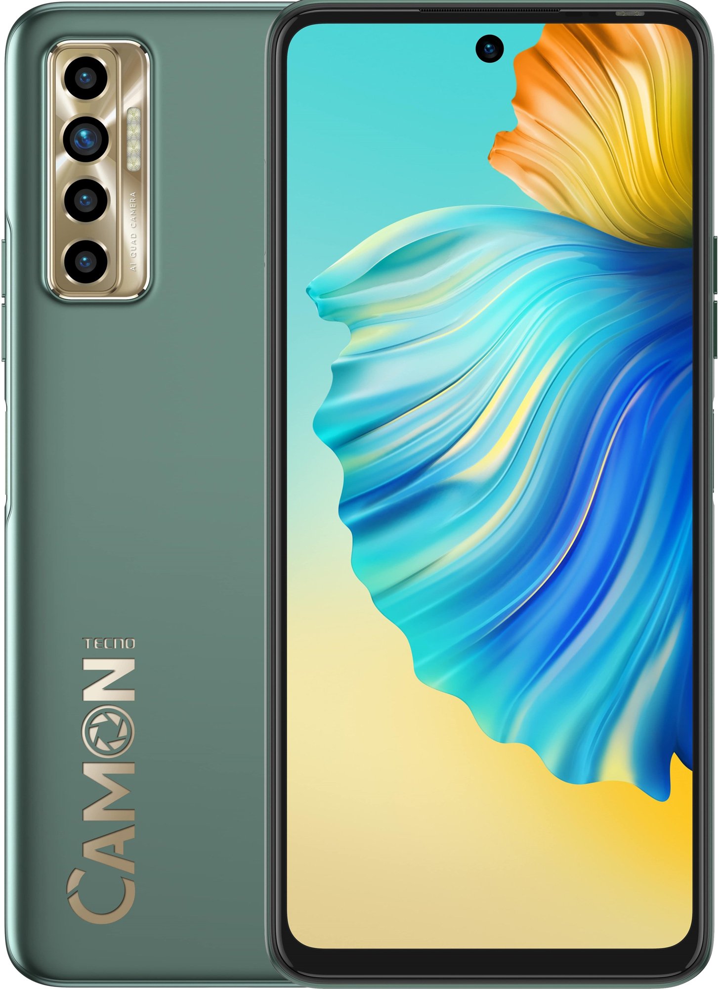 

Смартфон Tecno Camon 17P (CG7n) 6/128GB Spruce Green