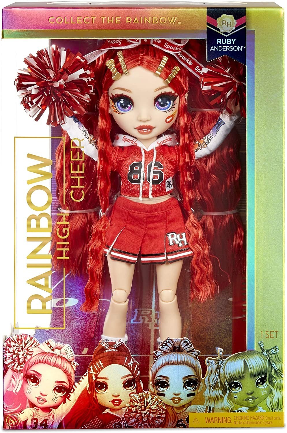 

Кукла Радуга Рейнбоу Хай Черлидер Руби Rainbow High Cheer Ruby Anderson 572039