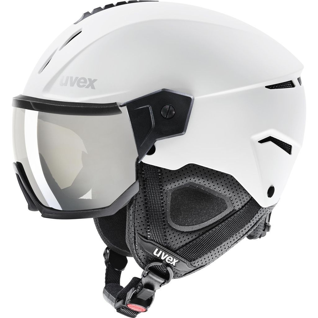 

Шлем UVEX Instinct Visor (р. 53-56) White-Black Mat для лыж и сноуборда (2022)