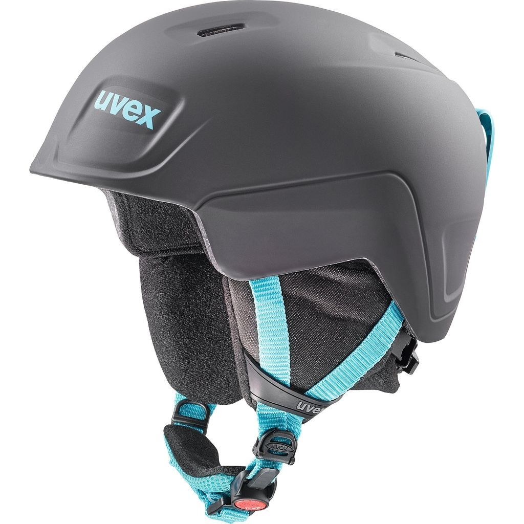 

Шлем детский UVEX Manic Pro (р. 54-58) Black-Petrol Mat для лыж и сноуборда