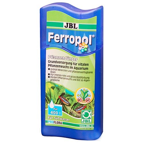 

Удобрение JBL PROFLORA Ferropol для растений в пресноводных аквариумах, 250 мл
