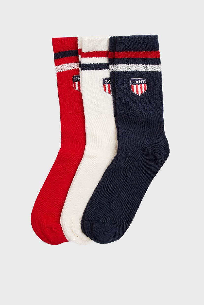 

Женские носки RETRO (3 пары) Gant OS 4960140