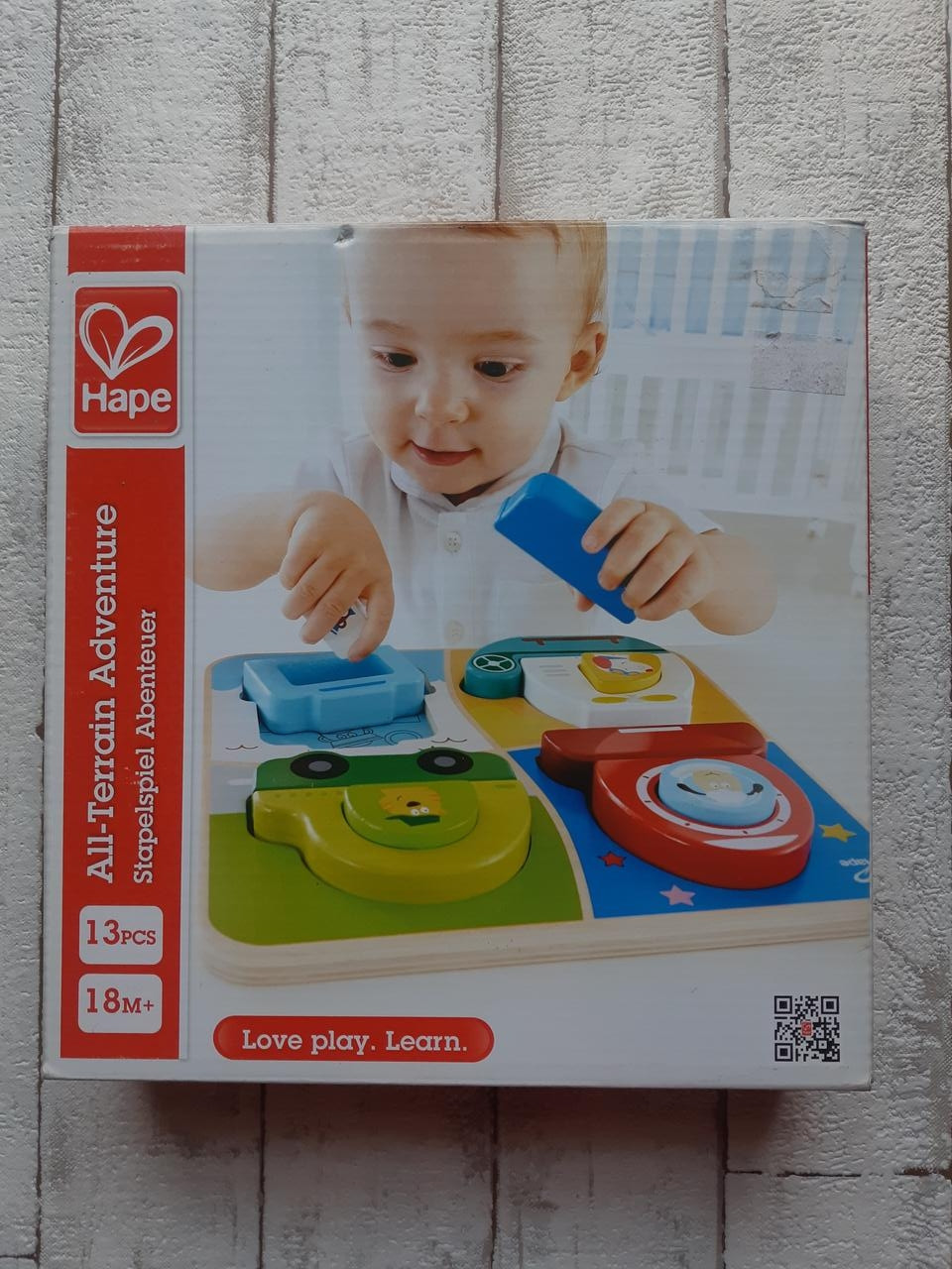 

Пазл Hape Виды транспорта E0437