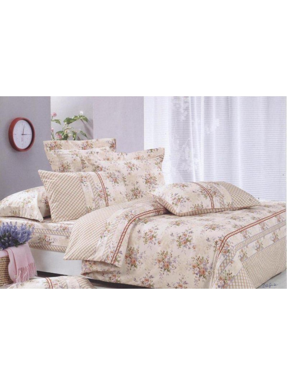 

Двухспальный комплект постельного белья Vital - Textile Бязь Голд Люкс 180х220 см (BL2-43)