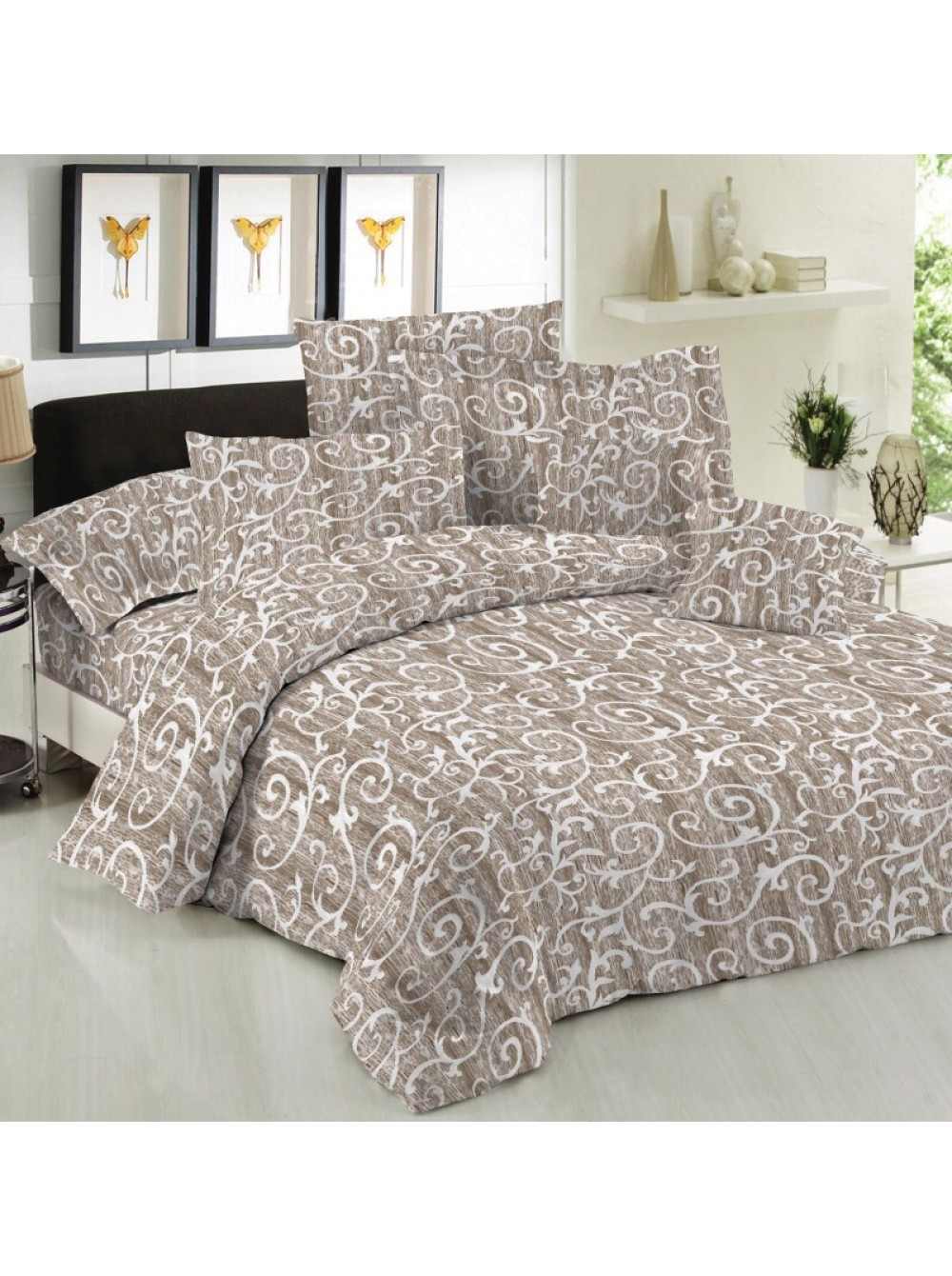 

Двухспальный комплект постельного белья Vital - Textile Бязь Голд Люкс 180х220 см (BL2-165)