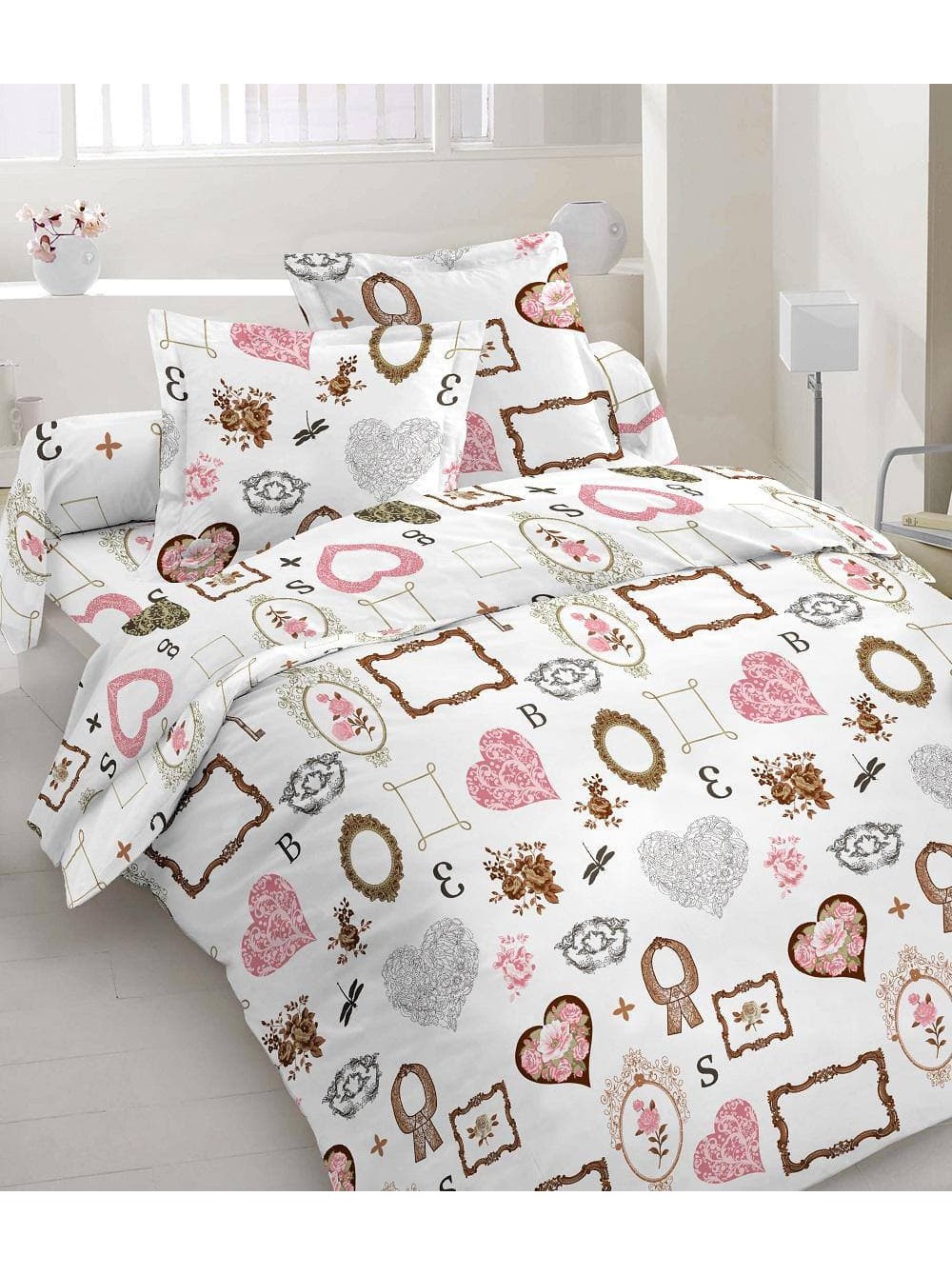 

Двухспальный комплект постельного белья Vital - Textile Бязь Голд Люкс 180х220 см (BL2-334)