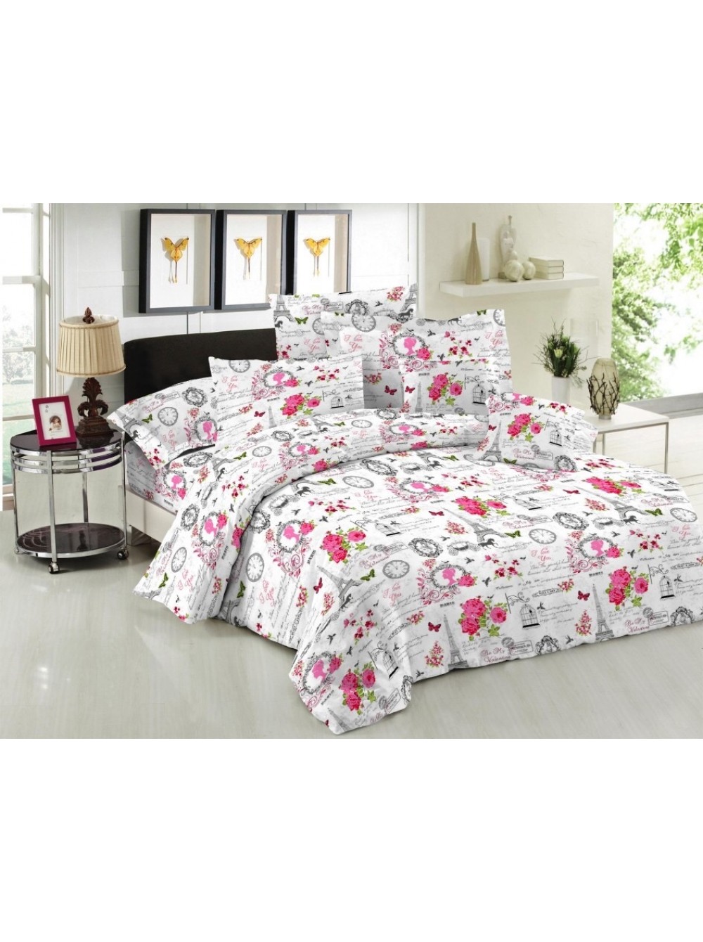 

Двухспальный комплект постельного белья Vital - Textile Бязь Голд Люкс 180х220 см (BL2-268)