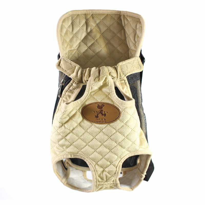 

Рюкзак-кенгуру Hoopet HY-2041 Beige XL для домашних животных переноска котов собак (F_6395-21901)