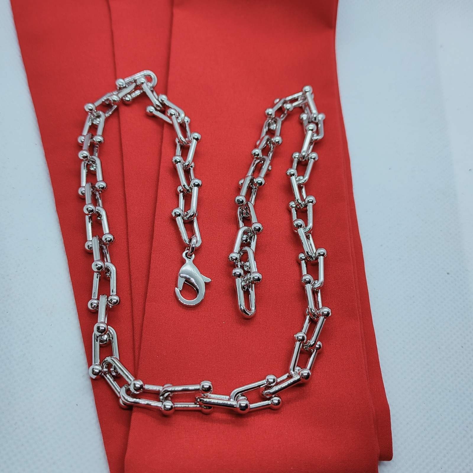 

Цепочка Stainless Steel стальная серебристого цвета 50 см 150038