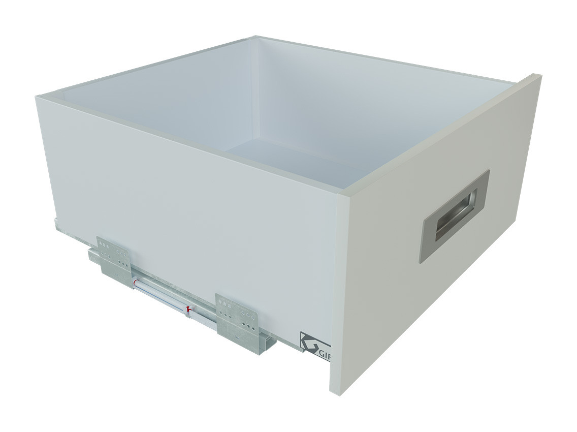 

Выдвижной ящик GIFF PRIME FlatBox L=400 H=199 белый