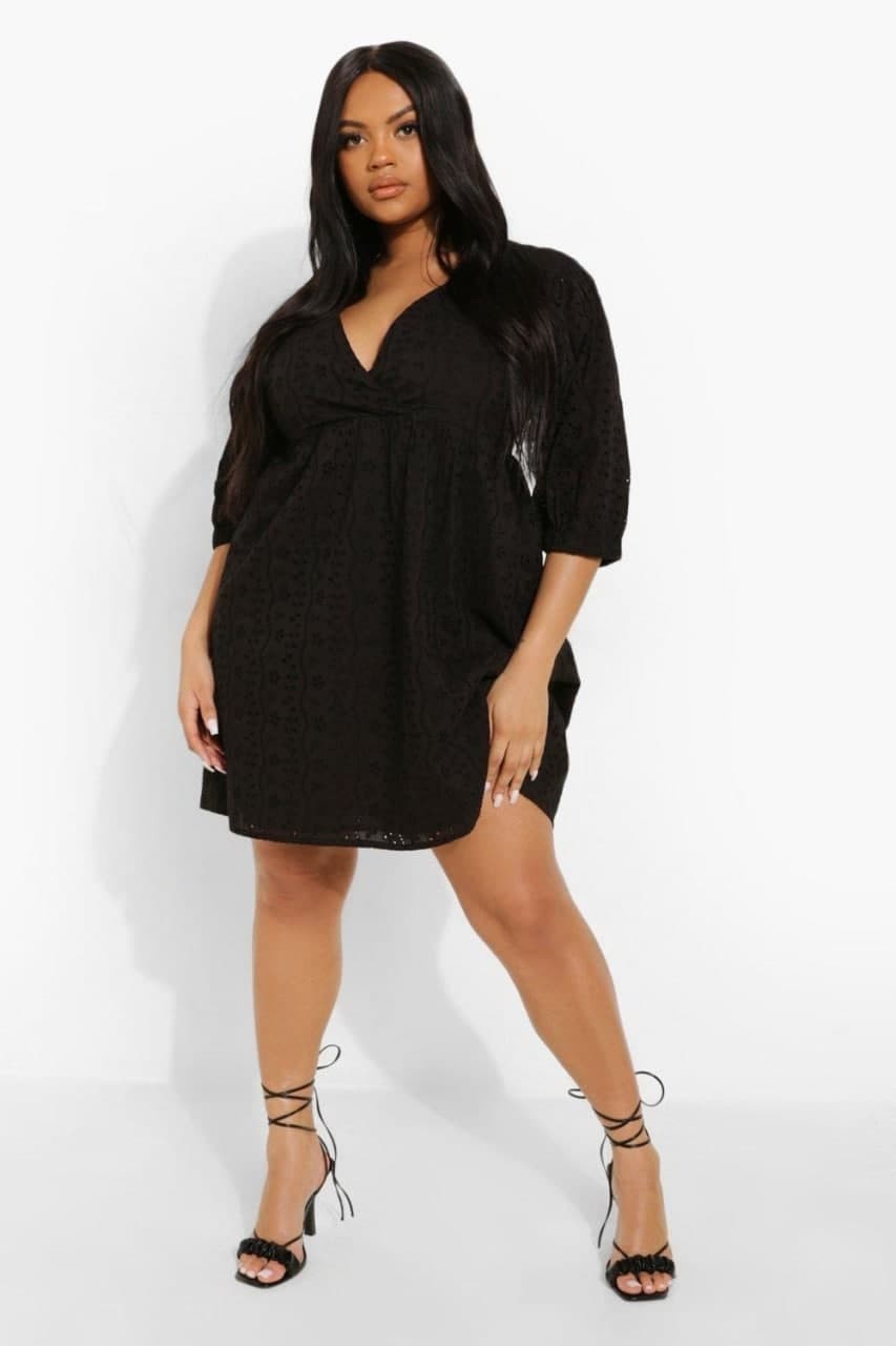 

Платье Boohoo  Черный 9856200001319, Платье Boohoo 46 Черный 9856200001319