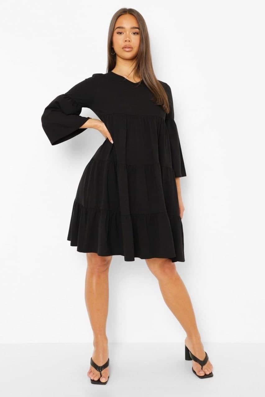 

Платье Boohoo 44 Черный 9856200001242