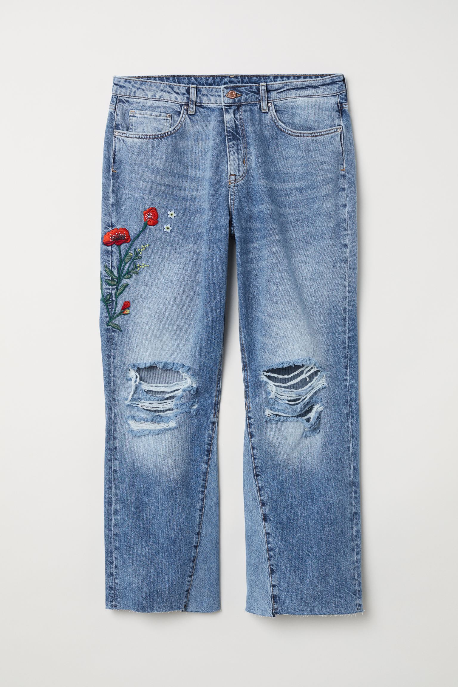 

Джинсы H&M  синий 17126157957, Джинсы H&M 48 синий 17126157957