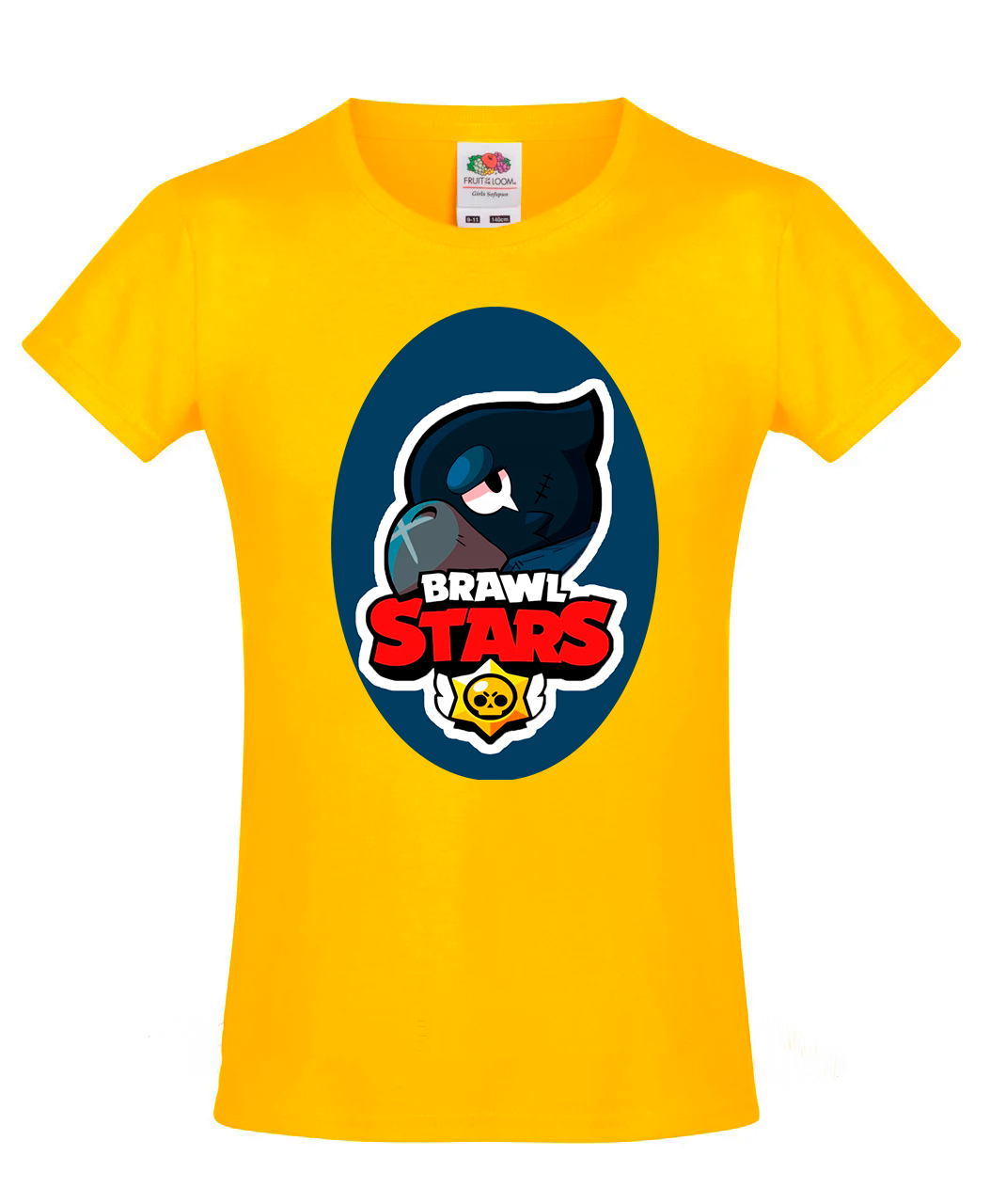 

Футболка Fruit of the Loom Brawl Stars Желтый 140 см YE2B8BD140