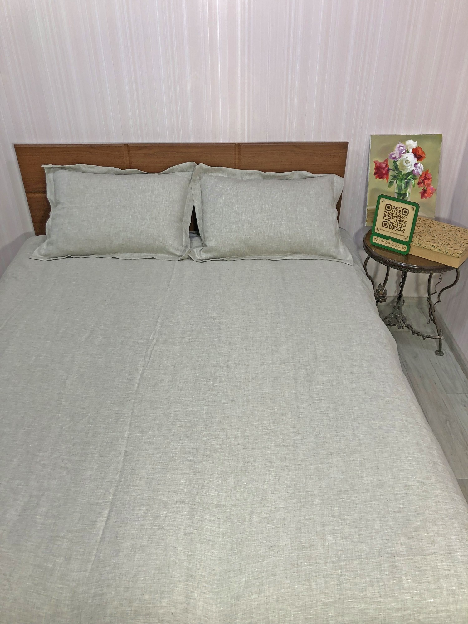 

Комплект льняного постельного белья Ukono «Soft Linen». Двуспальный
