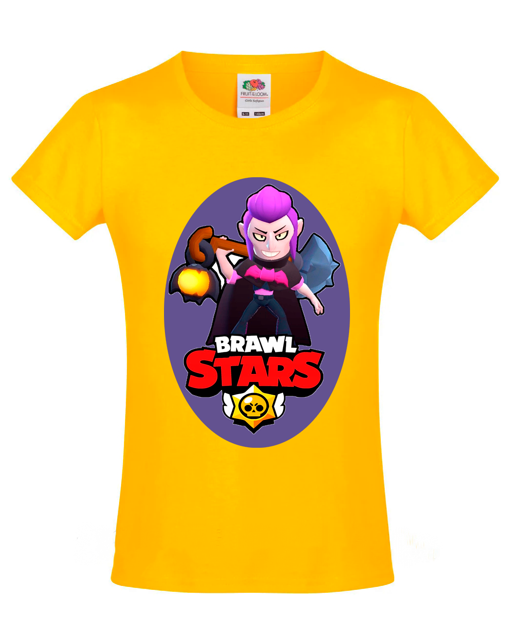 

Футболка Fruit of the Loom Brawl Stars Желтый 152 см YE2B4BD152