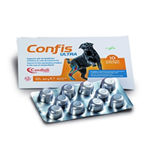 

Кормовая добавка Candioli Confis Ultra для собак, 10 табл