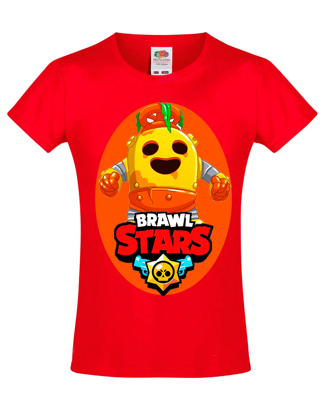 

Футболка Fruit of the Loom Brawl Stars Красная 140 см K2B12BDD140
