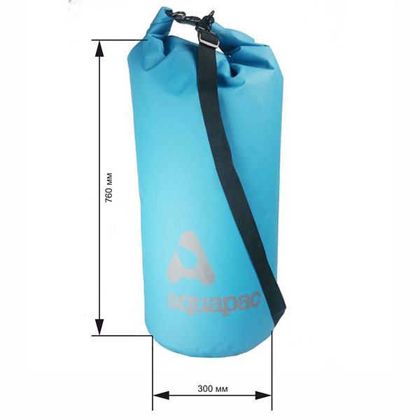 

Гермомішок з наплечним ременем Aquapac Trailproof Drybag - 70L (blue) w/strap синий (AQ 738)