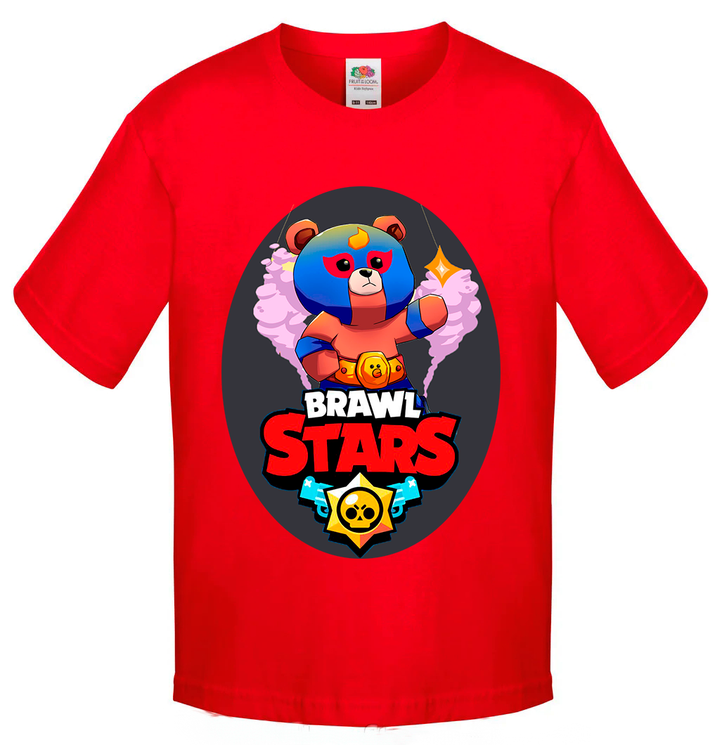 

Футболка Fruit of the Loom Brawl Stars Красный 164 см K3B5BM164