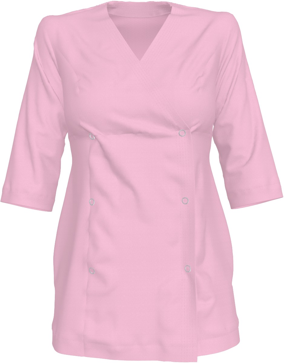

Медицинская блуза My Tailor 1502  розовая, Медицинская блуза My Tailor 1502 46 розовая