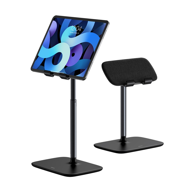 

Большая металлическая подставка для планшета Baseus Indoorsy Tablet Desk Stand |5.5-21.5"| Черный
