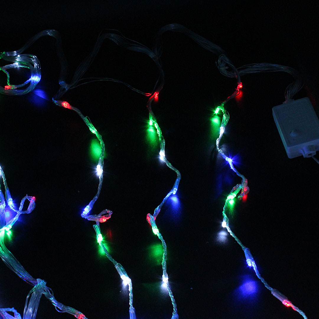 

Гирлянда Led Xmas 360LED M-3 Мультицветная 12PCS водопад для дома